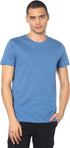 Ravin Men's Ribbed Crew Neck Solid Basic Cotton T-Shirt