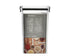 Generic ,Acrylic Square Deep Cereals Container Containing Tightly Sealed Lid With Modern Design And High Quality Material Practical For Kitchen