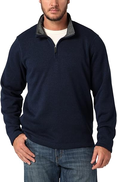 Wrangler Authentics Men’s Pullover Casual Comfort Dark Blue – Safqqa Egypt