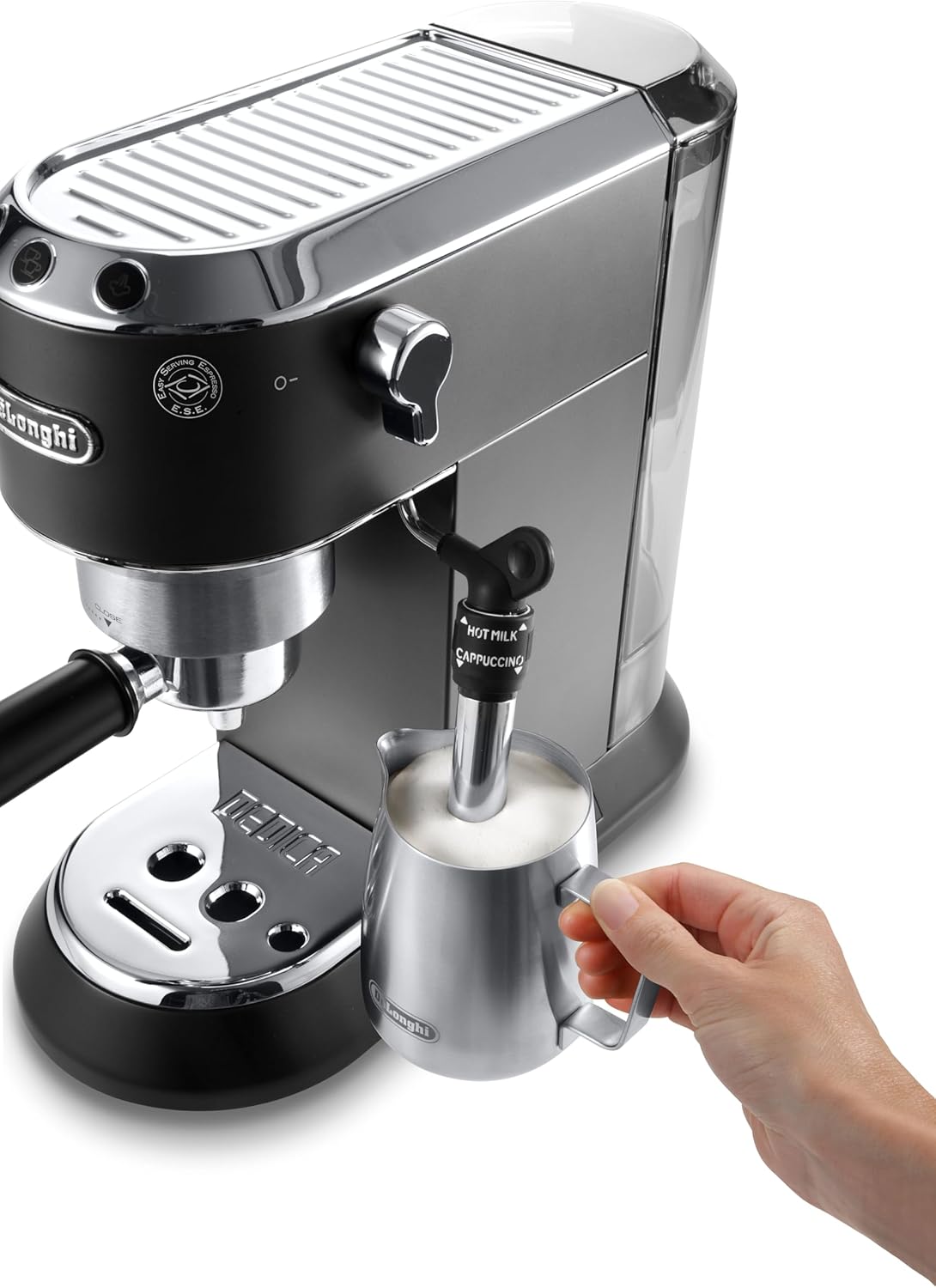De'Longhi Espresso Machine (Silver Ec685. M) - There are scratches on the product - Safqqa Egypt
