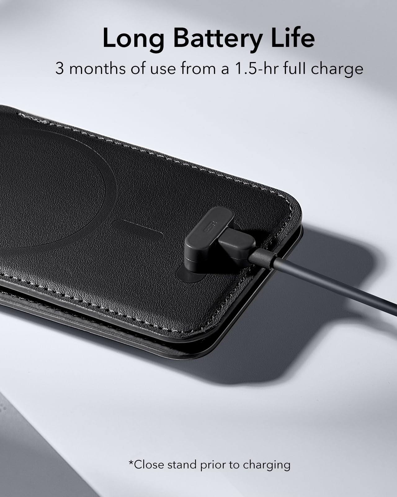 محفظة ESR لهواتف آيفون هي إكسسوار عملي ومتعدد الاستخدامات يجمع بين الحماية والراحة. متوافقة مع سلسلة iPhone 15/14/13/12، وتتميز بحامل قابل للتعديل للمشاهدة بدون استخدام اليدين