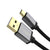 KabelDirekt â€“ 0.5m Micro USB Cable (USB 2.0, Sync & Charge Cable, Nylon) PRO Series - Pack of 5