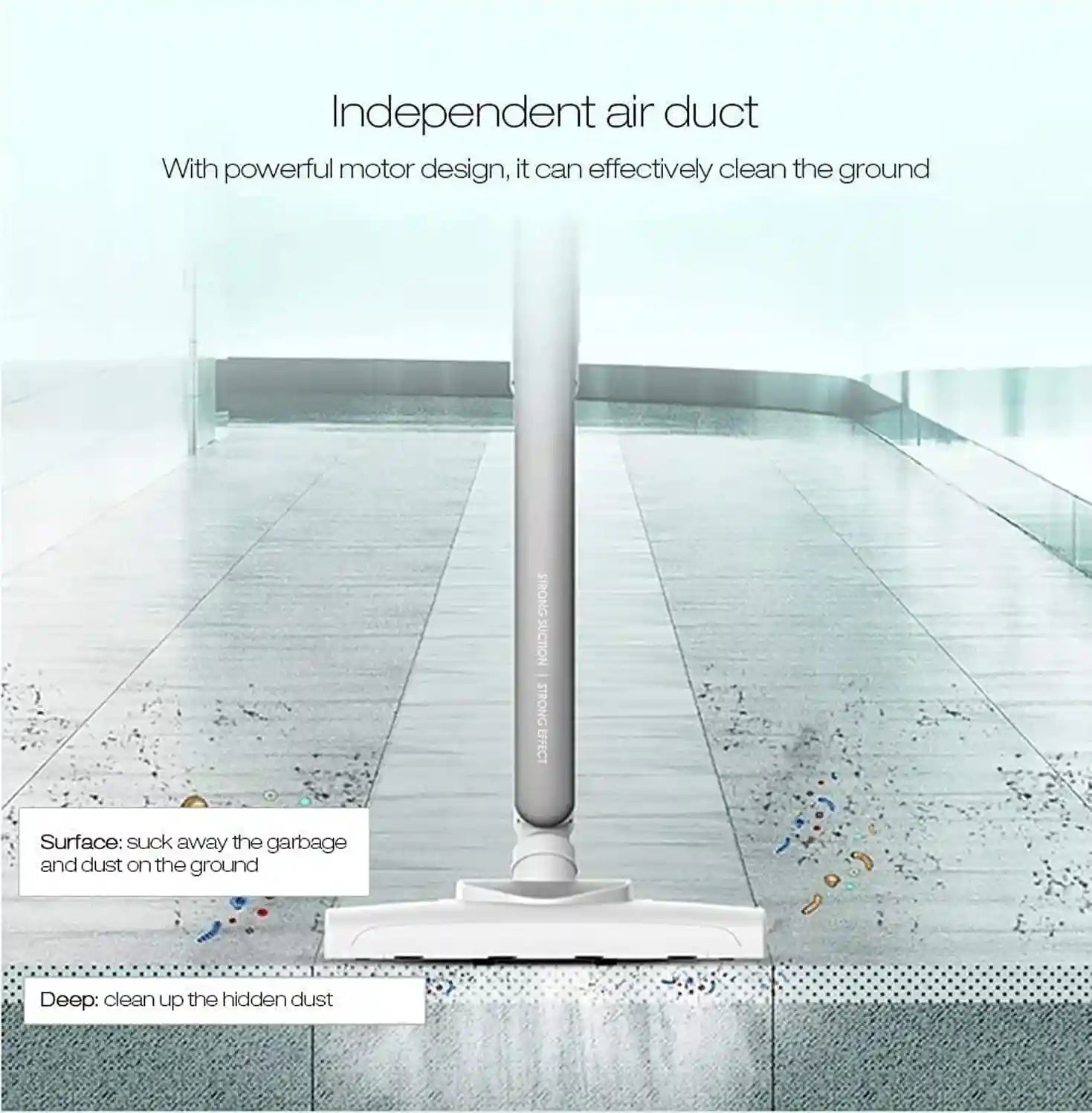 Deerma DX700 2-in-1 Vacuum Cleaner – 600W, 15kPa Suction, Handheld & Upright, 0.8L Dust Box, Low Noise, Triple Filtration - Safqqa Egypt