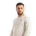 Offcliff Men’s Striped Long Sleeve Crew Neck Top