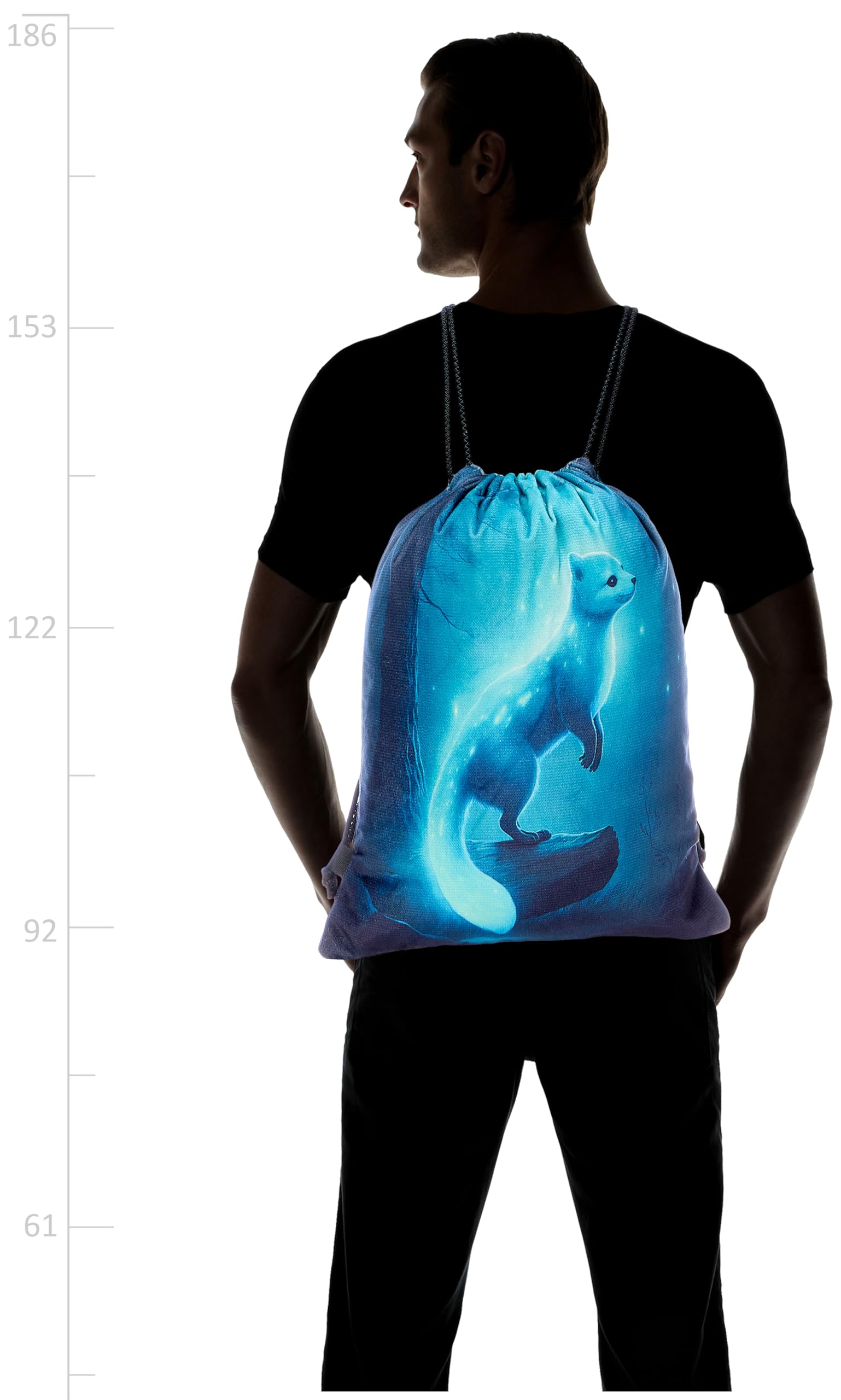 TAT DRAWSTRING BAG - 665, MultiColor, Large