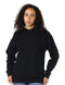 FIRE WOOD womens Basic 2 Pocket Hoodie Sweatshirt