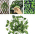 Wonka Artificial Flexible Vine Reptile Habitat Decor Green Leaves