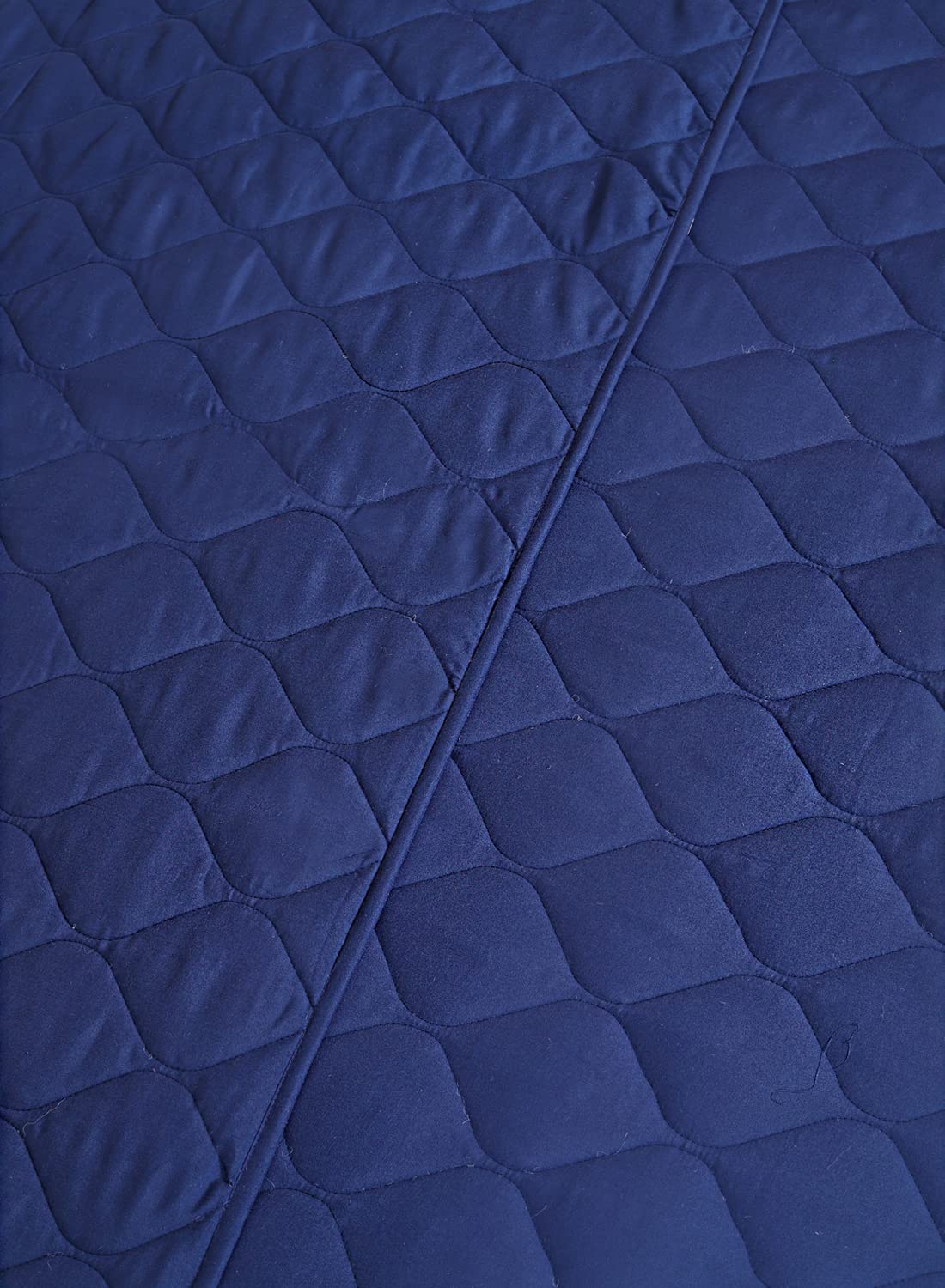 مفرش سرير سادة من هوم تاون مصنوع من الألياف الدقيقة باللون الأزرق، يتميز بالنعومة والراحة مع مظهر بسيط وأنيق. يأتي بمقاس ١٦٠ × ٢٢٠ سم، مناسب للأسِرّة الفردية