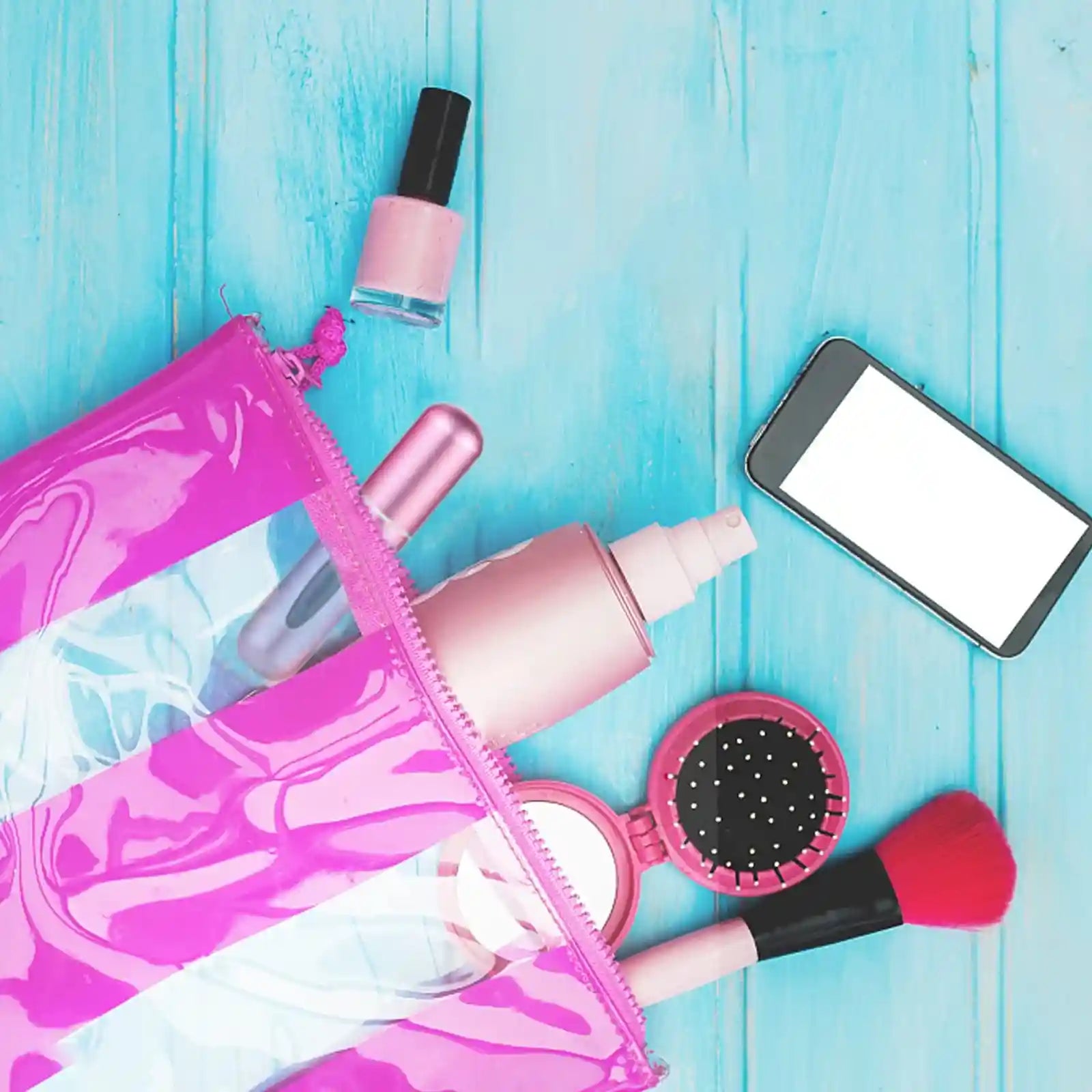 Wendergo Perfume Atomiser Refillable 5 Pcs Travel Bottle Mini ML Atomizer Spray Portable Empty Fragrance Container