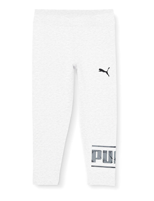 بنطال ضيق PUMA JR's ALPHA 7/8 G - PUMA White Heather 176