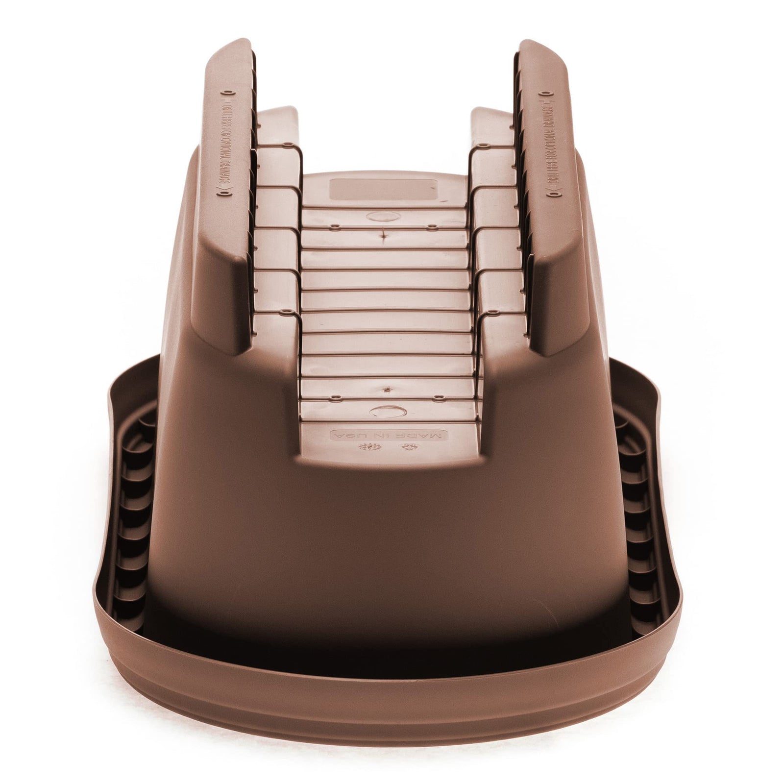 Bloem 24 inch Chocolate Rail Planter