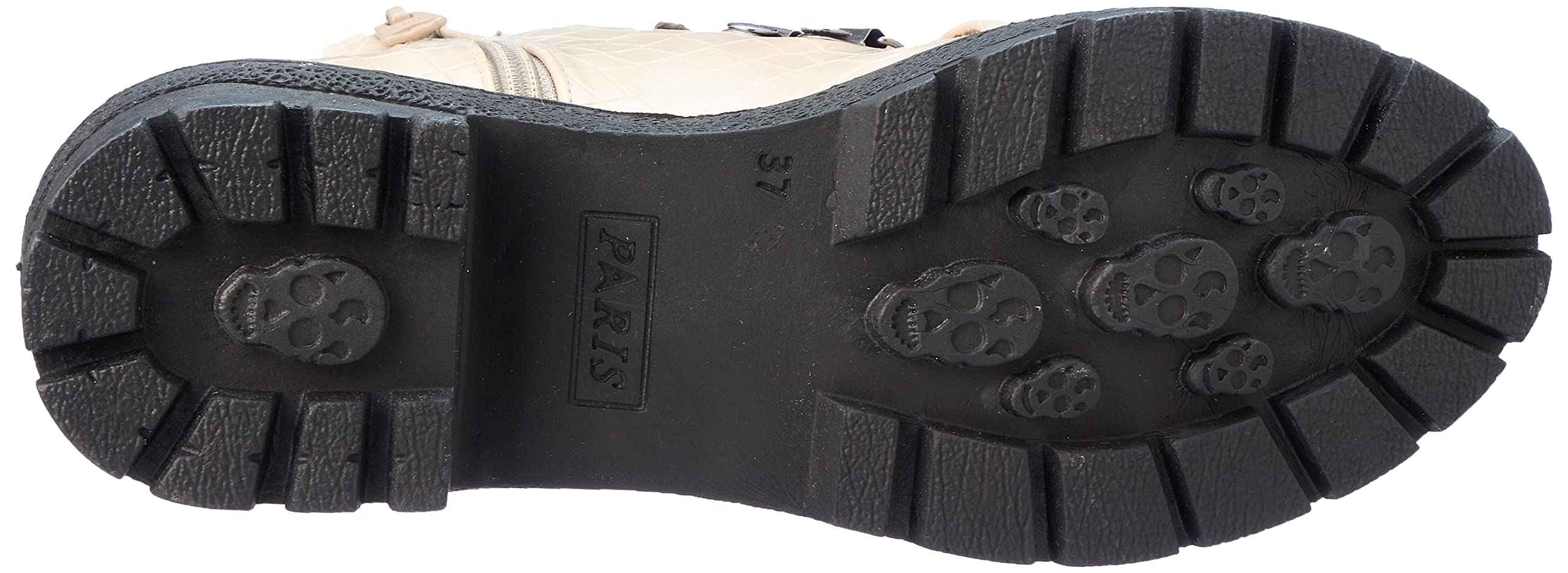 ELBARAEM Boot -rubber sole -beige croco print - 37 EU - Safqqa Egypt