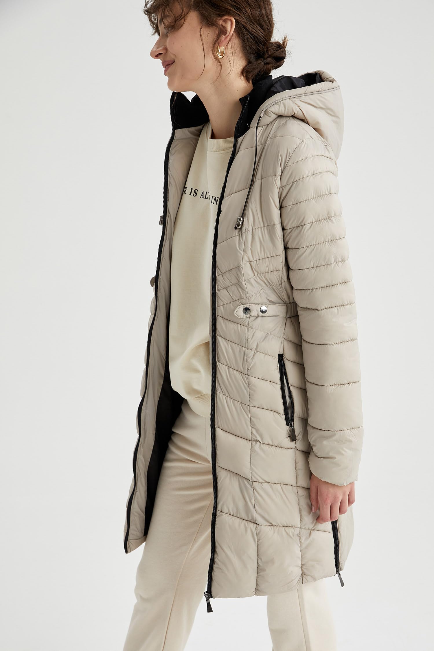DeFacto Womens Coat and Jacket