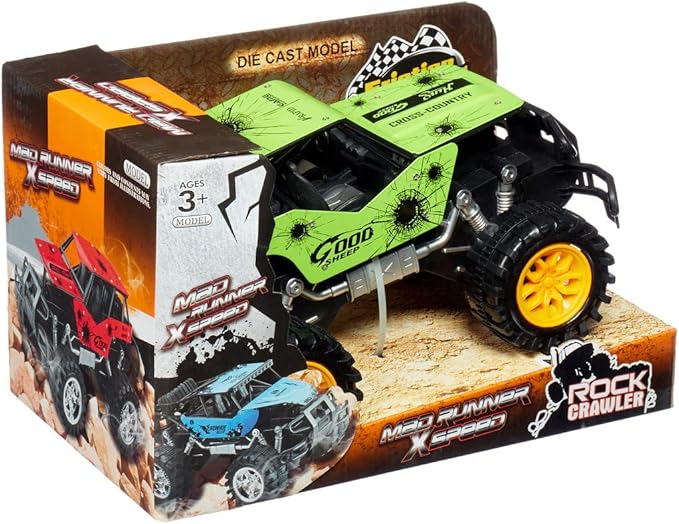 نموذج Mad Runner X Speed ​​Z150 Rock Crawler - أخضر 