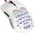 Glorious Model O Wired Gaming Mouse - RGB 67g Lightweight Ergonomic - Backlit Honeycomb Shell Design Mice ( White)