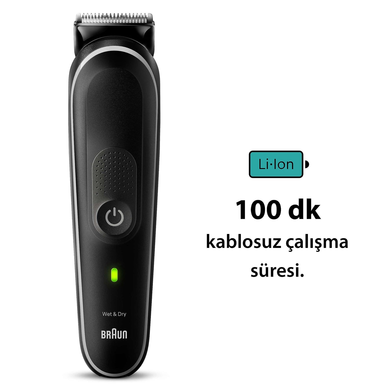 براون ستايل كيت 5 MGK5420 أداة متعددة الاستخدامات للعناية من الرأس إلى القدمين. صُمم لتشذيب اللحية، الجسم، الأنف والأذن بدقة وراحة.