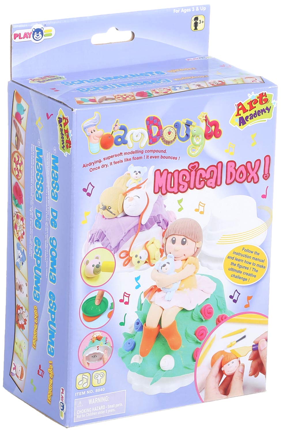Play Go 8840 Musical Box Foam Dough Toy