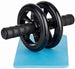 Abdominal Roller Wheel with Extra Thick Knee Mat - Body Strength Training Machine Gym Muscle Exerciser JSYP16 - Safqqa Egypt