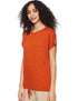 Matalan Blouse for Women Ribbed Short Sleeves Round Neck Classic and flattering neck design suitable for everyday wear.
