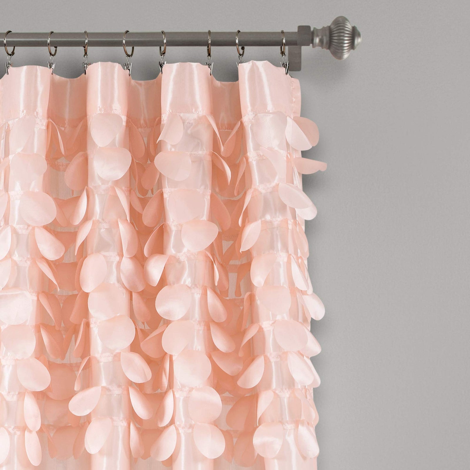 مجموعة ستائر نافذة حمراء للديكور من لوش لغرفة المعيشة وغرفة الطعام وغرفة النوم (زوج) 84 × 54, 84 × 54 انش، من لاش ديكور، البوليستر