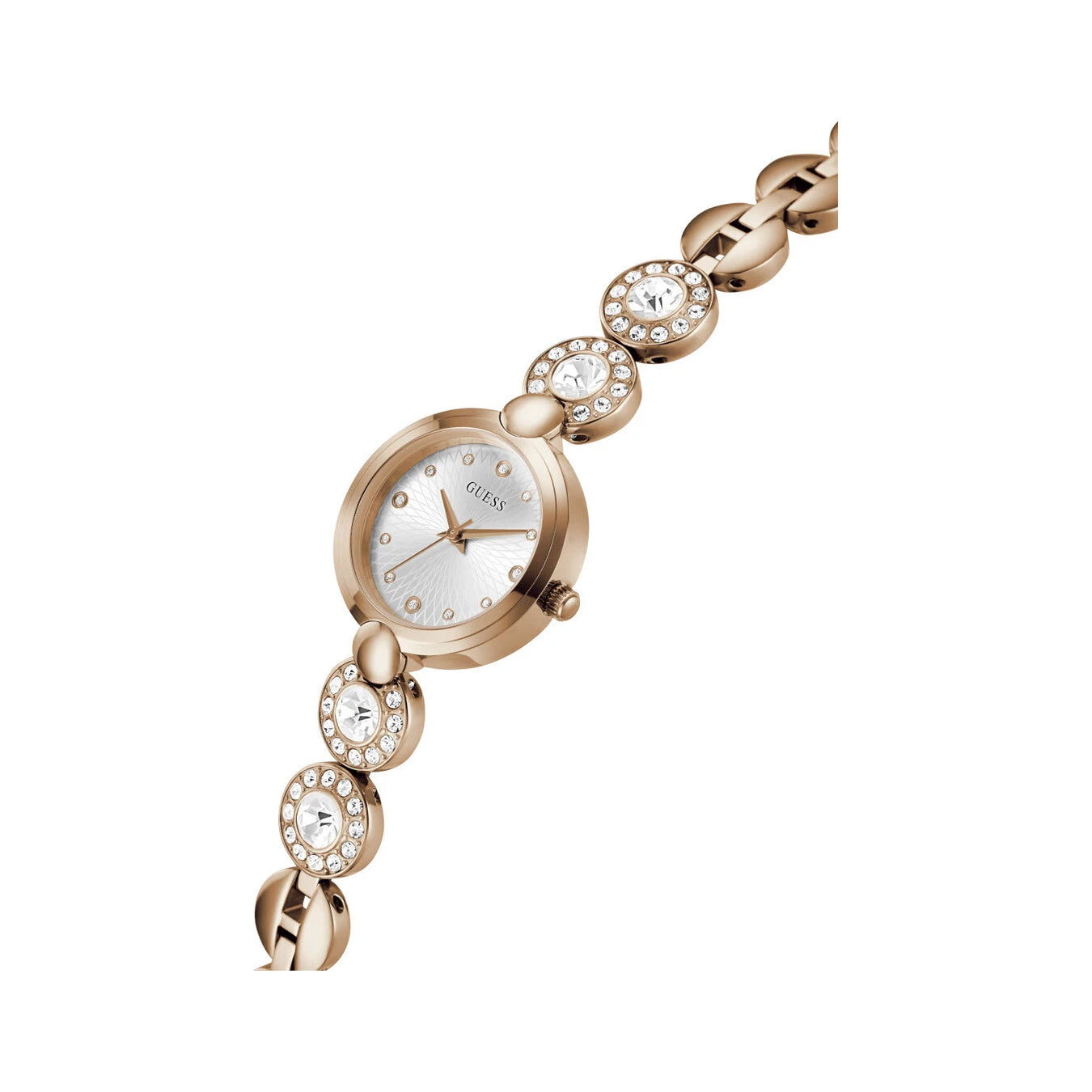 Guess Stardom Women’s Watch – Silver Dial, Stainless Steel Strap (GW0757L1) – Safqqa Egypt