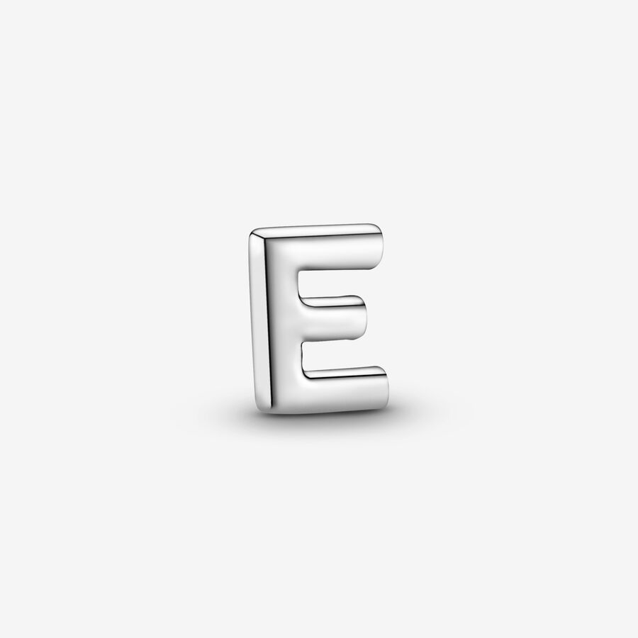 Pandora Letter E Silver Petite Element – Sterling Silver Alphabet Charm