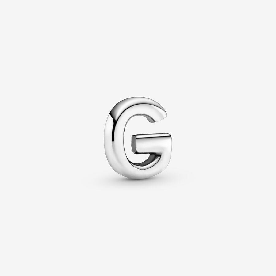 Pandora Letter G Petite Charm – Sterling Silver Alphabet Element