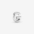 Pandora Letter G Petite Charm – Sterling Silver Alphabet Element