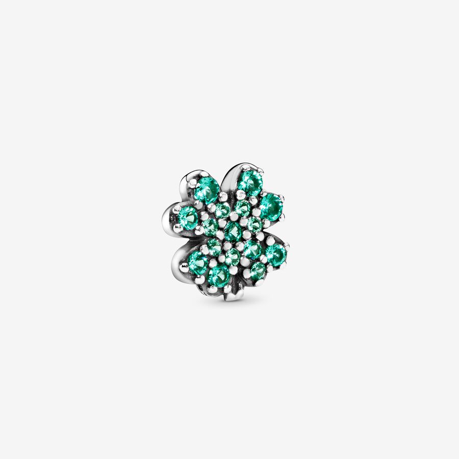 Pandora Radiant Green Clover, Royal & Aqua Green Crystals
