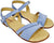 Summer Slingback Velcro Closure Flat Sandals for Girls - Safqqa Egypt