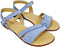Summer Slingback Velcro Closure Flat Sandals for Girls - Safqqa Egypt