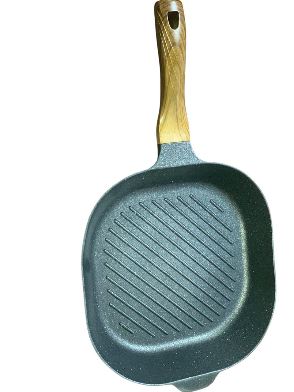 Nice 10-Piece Premium Cookware Set with Casseroles, Fry Pans & Grill Pans - Safqqa Egypt