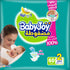BabyJoy Compressed diapers with back leakage stopper, Size 2, Small, 3.5-7 Kg, Jumbo pack, 60 Diapers