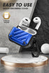 جراب Supcase Unicorn Beetle Pro Series مصممة لـ AirPods 3 (2021)، جراب واقي قوي للجسم بالكامل مع مشبك كارابيني لـ AirPods الجيل الثالث (أزرق)