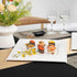 Restaurantware Voga Rectangular Serving Plates 16.5 x 13.5 Inch (Set of 10) – White Melamine Platters
