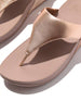 FitFlop Lulu Leather Toepost Women’s Slippers - Safqqa