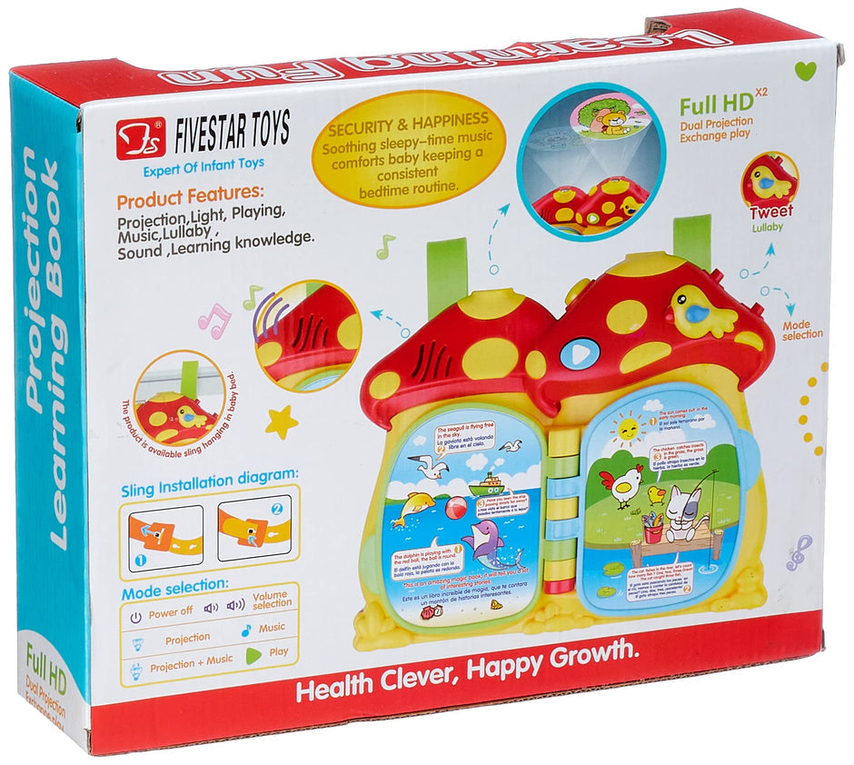 Five Star 2-In-1 Projection Learning Book for Kids