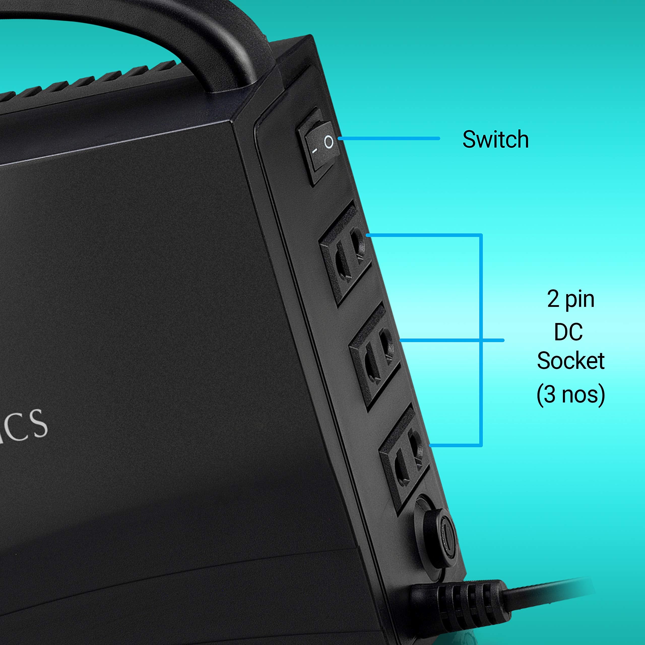 Zebronics Smart Electricity Energy Saver with LED Indicators – Power Consumption Optimizer – Safqqa Egypt