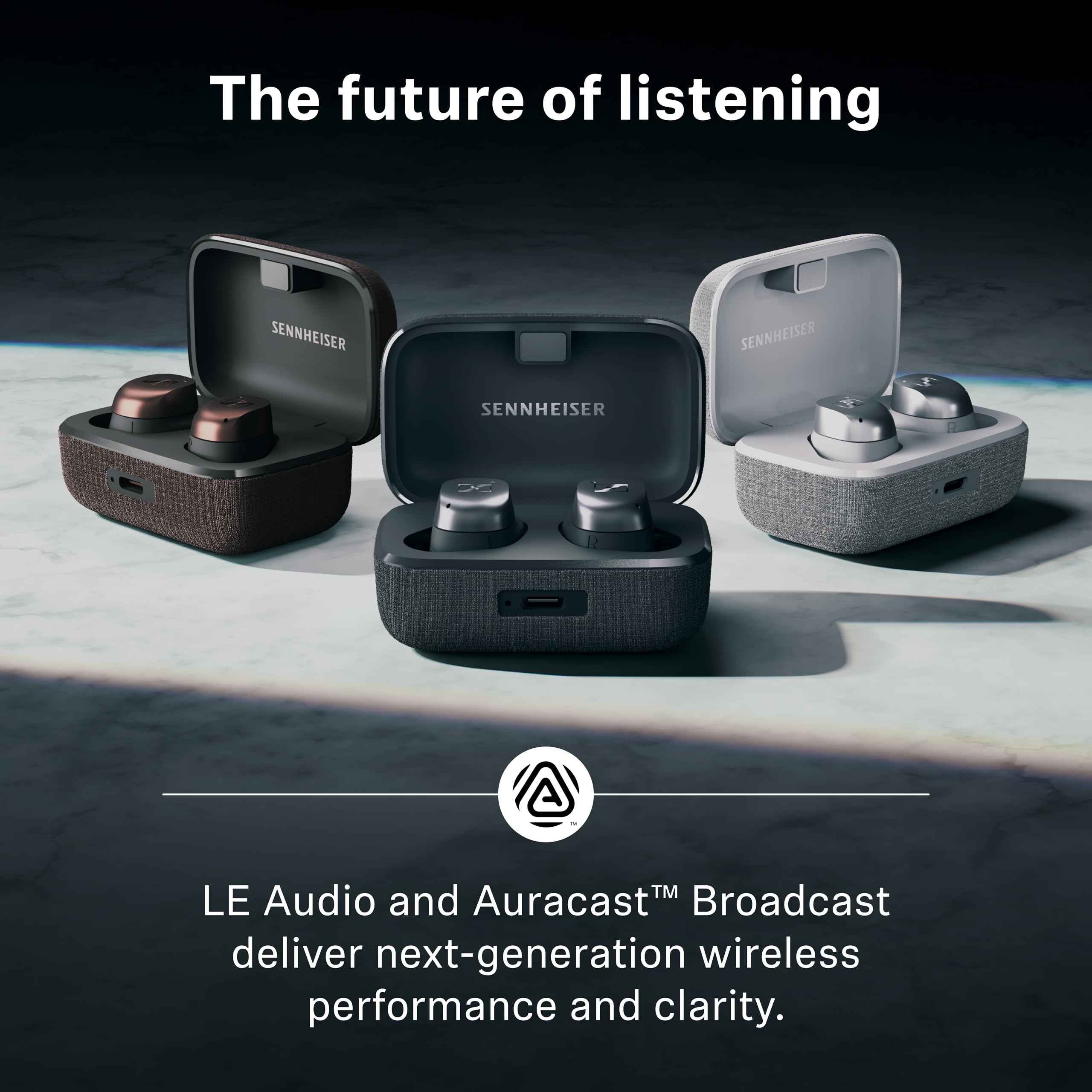 سماعات أذن مومنتوم بتصميم لاسلكي من سنهايزر