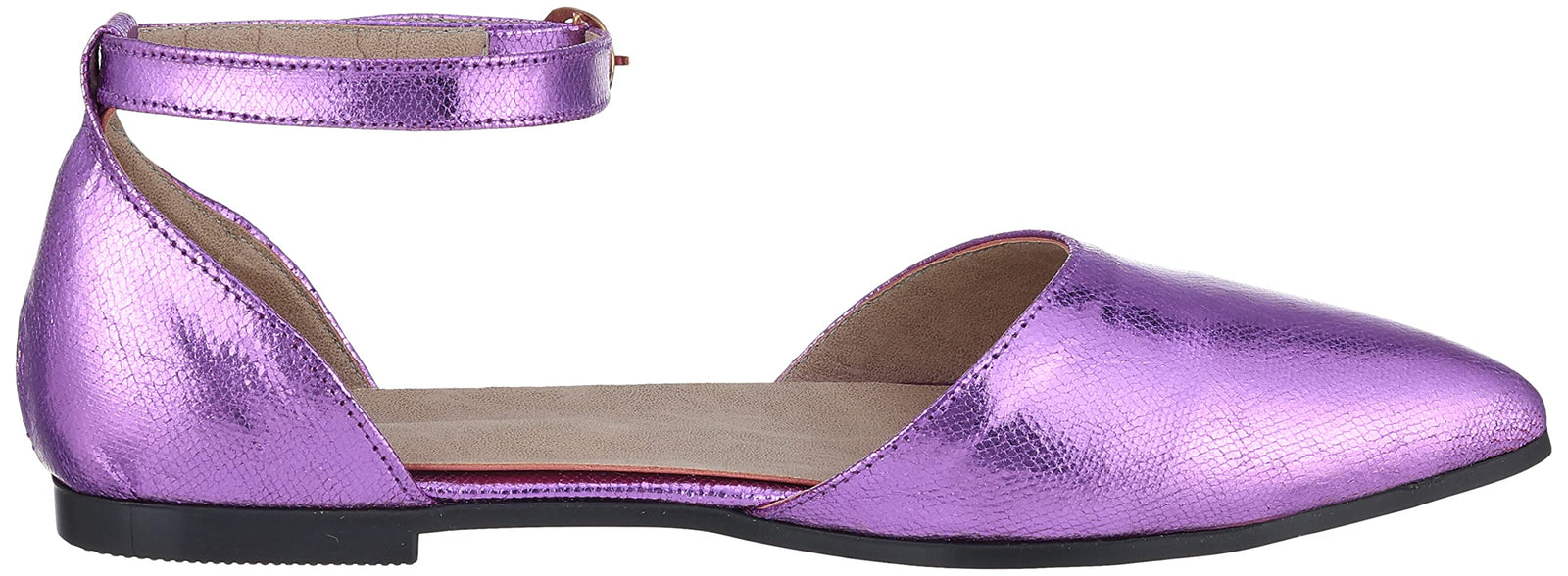 SWAY Shoe For Womens Glossy Purple Soft cushioned insole for enhanced comfort