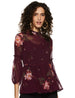 Styleville.in Women Floral Regular Fit Blouse - Safqqa