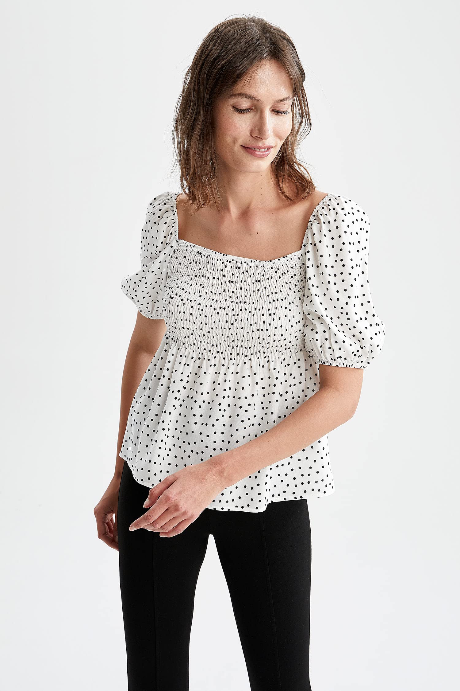 DeFacto womens U4258AZ Blouses
