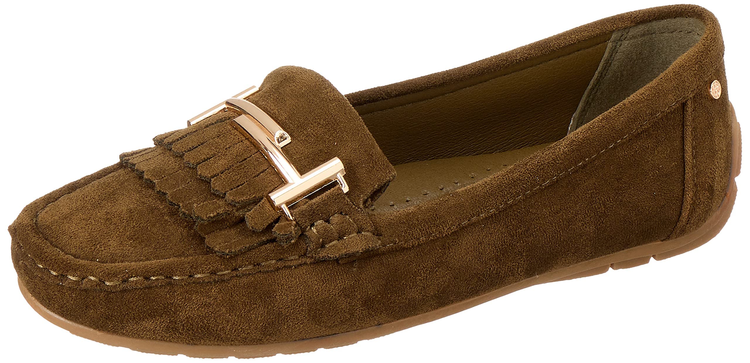 Dejavu  Shoes  For Womens Olive Soft cushioned insole for all-day comfort