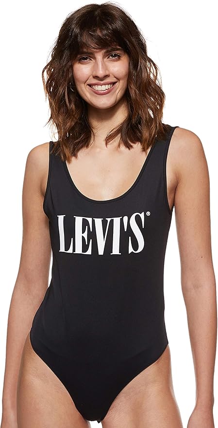 Levi's Graphic Bodysuit For Women's Soft and stretchy fabric for all-day comfort