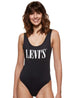 Levi's Women's Bodysuits Nightwear - Black - Safqqa Egypt
