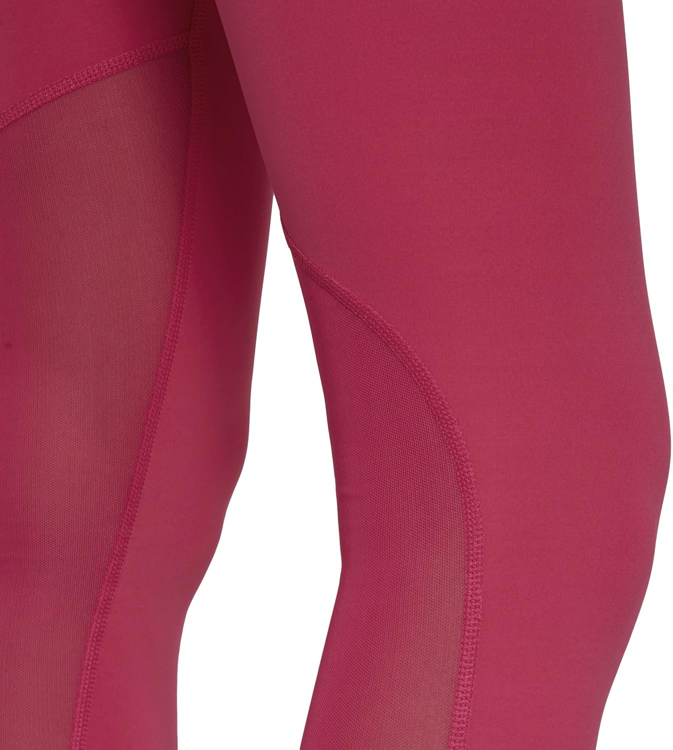 Adidas Women's TF Long Training Tights - Team Real Magenta (Model HL6085)