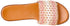 "Straw/Canvas Slippers with Net Strap Design"
