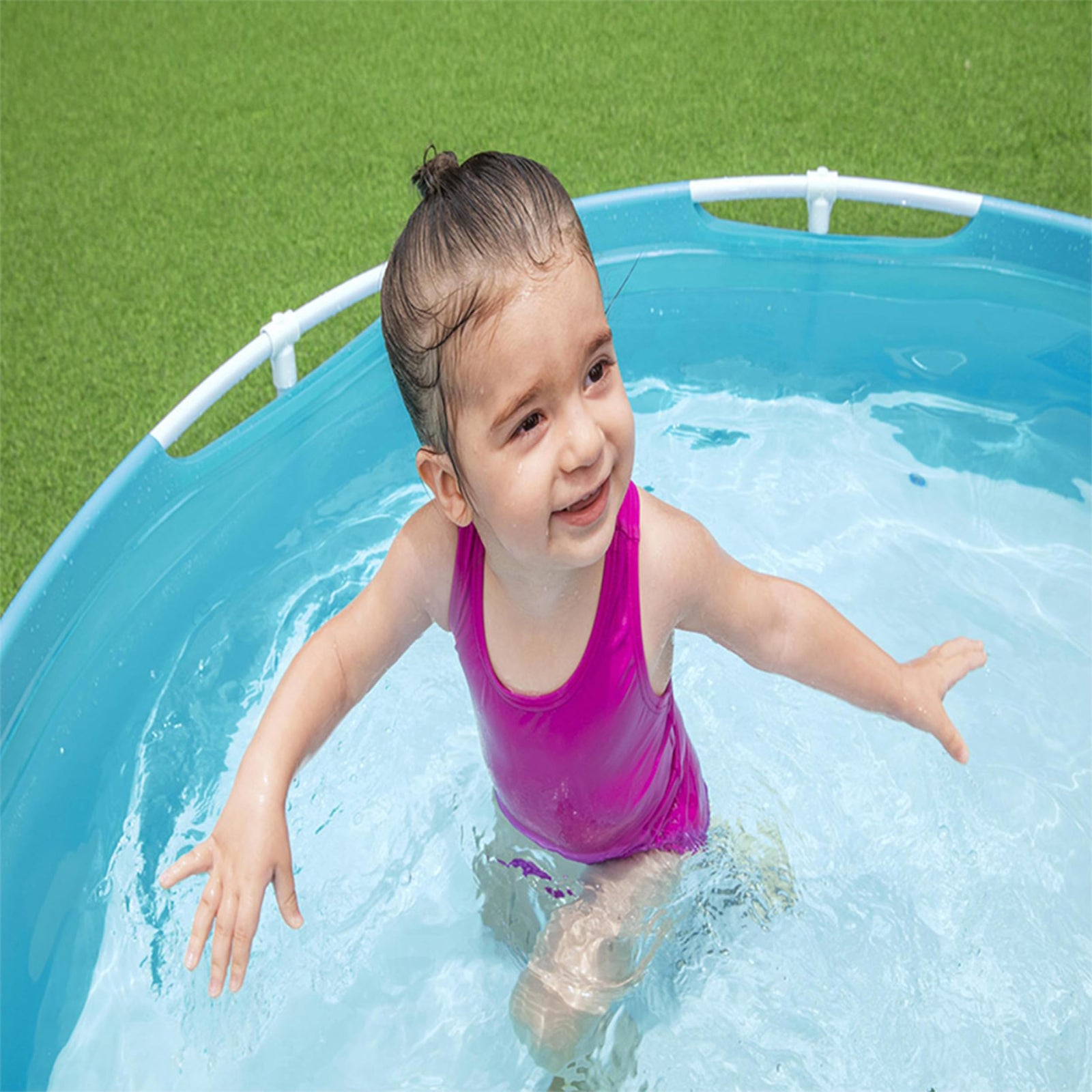 Round Kids Swimming Pool for Fun Summer Play