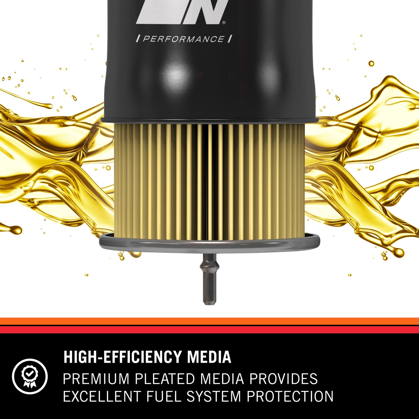 K&N High Performance Gasoline Fuel Filter