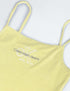 Calvin Klein Women Sleeveless Top Yellow Casual Tank